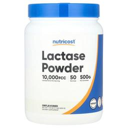 Nutricost Lactase Powder Unflavored 1 1 Lb 500 G