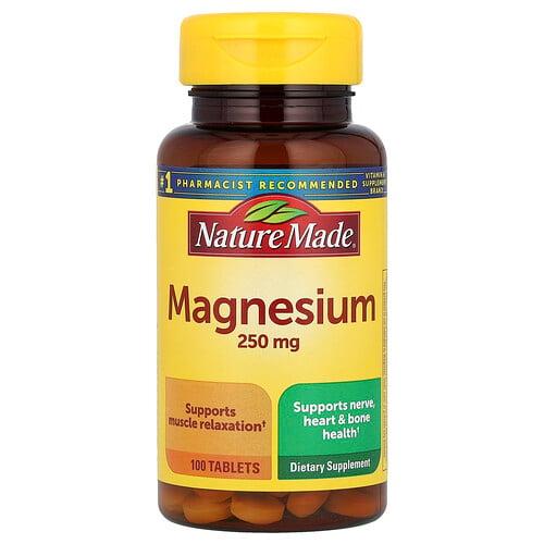 Nature Made Magnesium 250 Mg 100 Tablets product image