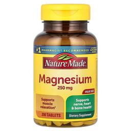 Nature Made Magnesium 250 Mg 200 Tablets