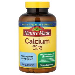 Nature Made Calcium With Vitamin D3 100 Softgels