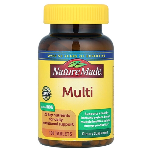 Nature Made Multi With Iron 130 Tablets product image