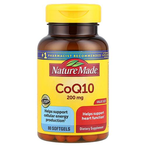 Nature Made Coq10 200 Mg 80 Softgels product image
