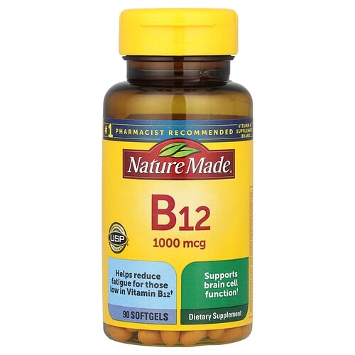 Nature Made Vitamin B12 1 000 Mcg 90 Softgels product image