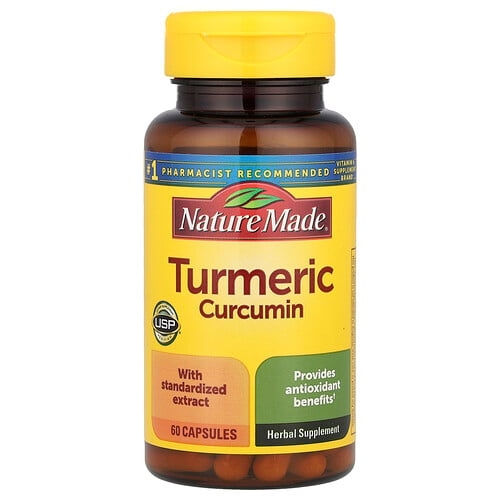 Nature Made Turmeric Curcumin 60 Capsules product image