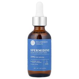 Neurogan Health Spermidine Drops Wild Berry 20 Mg 2 Oz 60 Ml