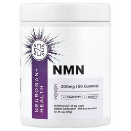 Neurogan Health Nmn Gummies Wild Berry 50 Gummies 100 Mg Per Gummy
