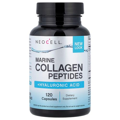 Neocell Marine Collagen Peptides Hyaluronic Acid 120 Capsules product image