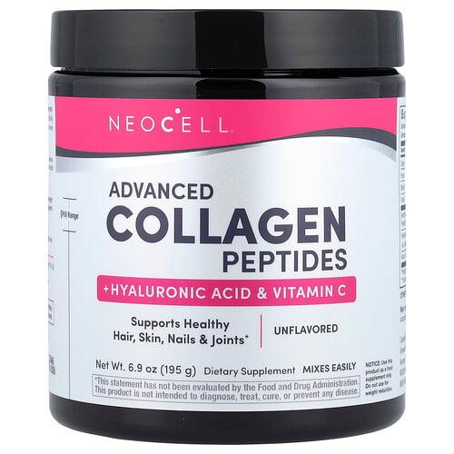 Neocell Advanced Collagen Peptides Hyaluronic Acid Vitamin C Unflavored 6 9 Oz 195 G product image