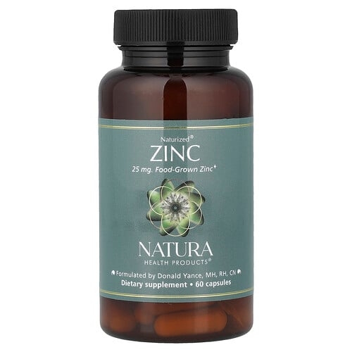 Natura Health Products Naturized Zinc 25 Mg 60 Capsules product image