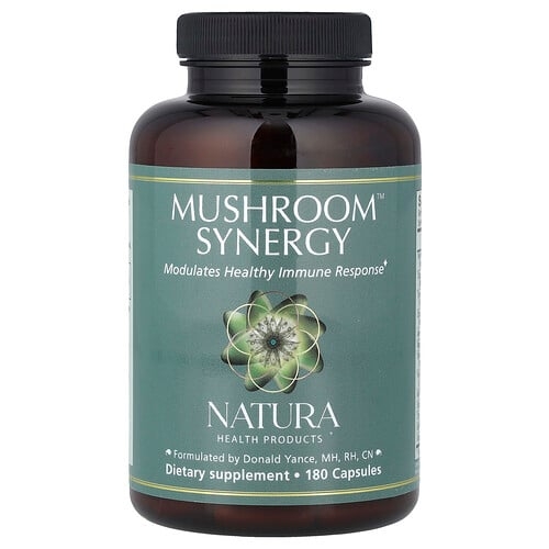 Natura Health Products Mushroom Synergy 180 Capsules product image