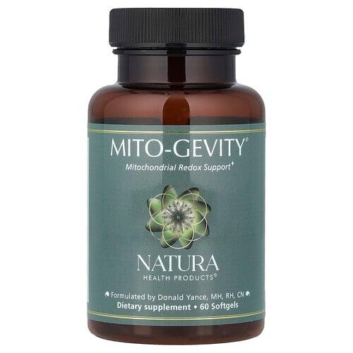 Natura Health Products Mito Gevity 60 Softgels product image