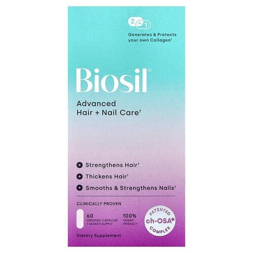 Biosil Advanced Hair Nail Care 60 Original Capsules product image