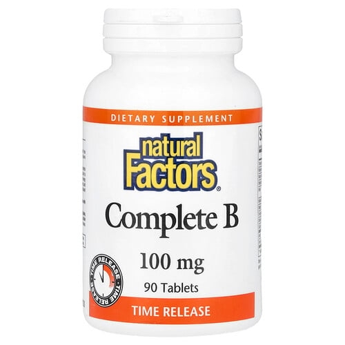 Natural Factors Complete B 90 Tablets product image
