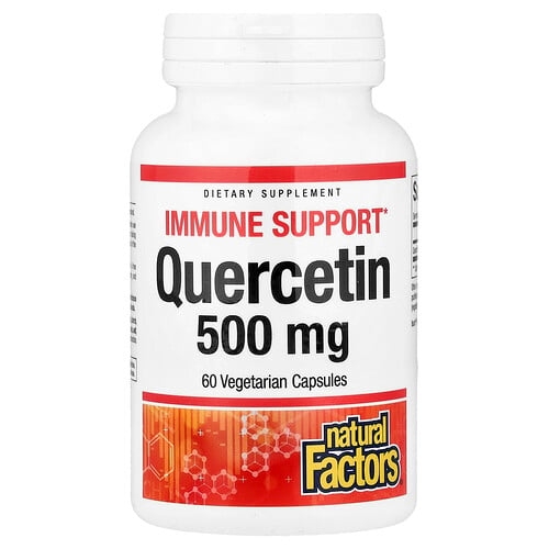 Natural Factors Quercetin 500 Mg 60 Vegetarian Capsules product image