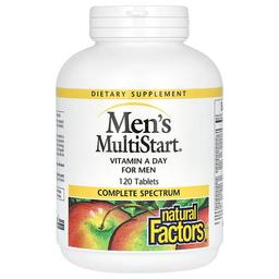 Natural Factors Men S Multistart Vitamin A Day For Men 120 Tablets