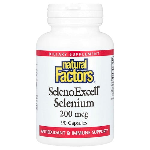 Natural Factors Selenoexcell Selenium 200 Mcg 90 Capsules product image