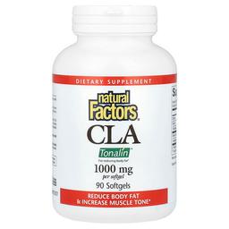 Natural Factors Cla 1 000 Mg 90 Softgels