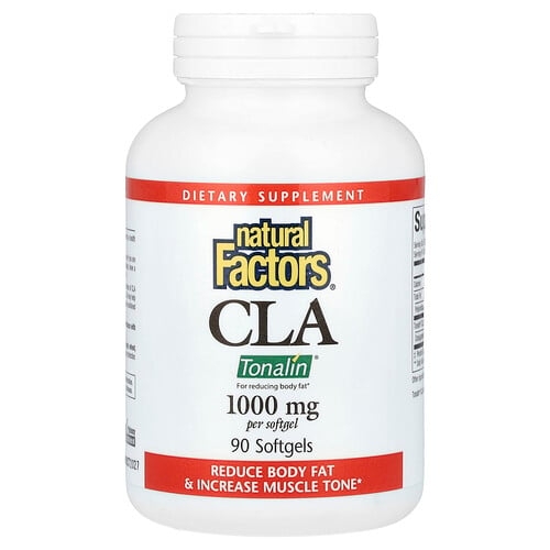 Natural Factors Cla 1 000 Mg 90 Softgels product image