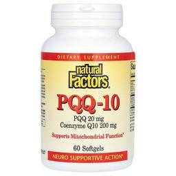 Natural Factors Pqq 10 60 Softgels