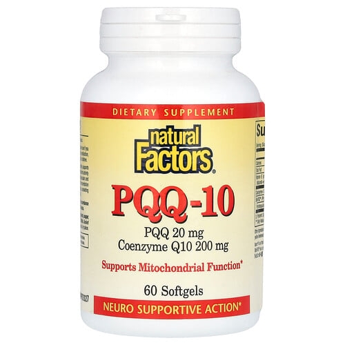 Natural Factors Pqq 10 60 Softgels product image