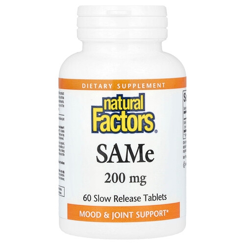 Natural Factors Same 200 Mg 60 Slow Release Tablets product image