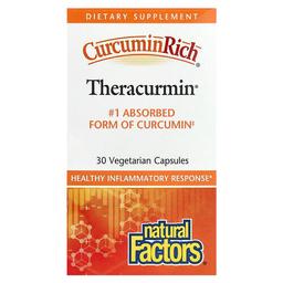 Natural Factors Curcuminrich Theracurmin 30 Mg 30 Vegetarian Capsules