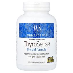 Natural Factors Womensense Thyrosense Thyroid Formula 120 Vegetarian Capsules