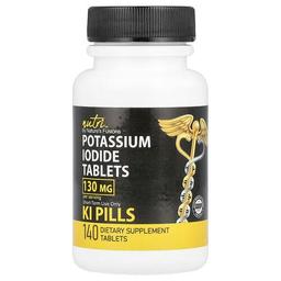 Nutri Potassium Iodide Tablets 140 Tablets 65 Mg Per Tablet