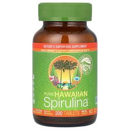 Nutrex Hawaii Pure Hawaiian Spirulina 500 Mg 200 Tablets