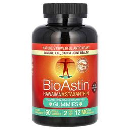 Nutrex Hawaii Bioastin Hawaiian Astaxanthin Gummies Citrus 60 Gummies