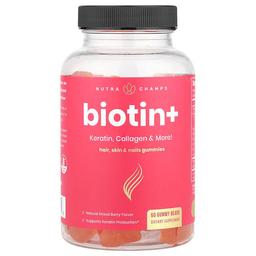 Nutrachamps Biotin Mixed Berry 60 Gummy Bears