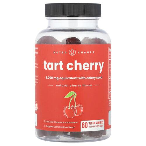 Nutrachamps Tart Cherry Natural Cherry 60 Vegan Gummies product image