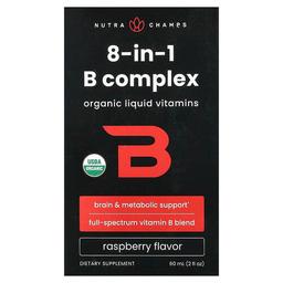 Nutrachamps 8 In 1 B Complex Raspberry 2 Fl Oz 60 Ml