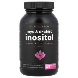 Nutrachamps Myo D Chiro Inositol 120 Vegan Capsules