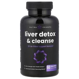 Nutrachamps Liver Detox Cleanse 60 Vegan Capsules