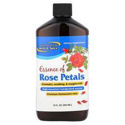 North American Herb Spice Essence Of Rose Petals 12 Fl Oz 355 Ml