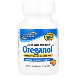 North American Herb Spice Oreganol 60 Gelcaps