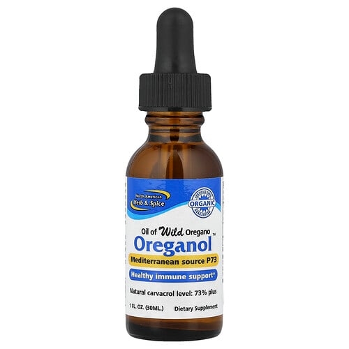 North American Herb Spice Oreganol Oil Of Wild Oregano 1 Fl Oz 30 Ml product image