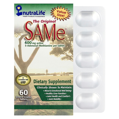 Nutralife Same 400 Mg 60 Enteric Coated Tablets product image
