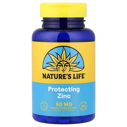 Nature S Life Protecting Zinc 50 Mg 250 Tablets product image