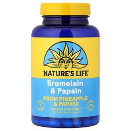 Nature S Life Bromelain Papain 100 Capsules