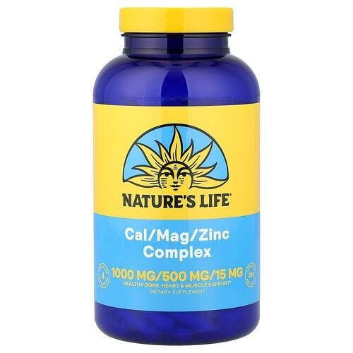 Nature S Life Cal Mag Zinc Complex 250 Capsules product image