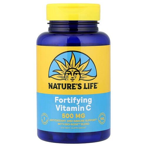 Nature S Life Fortifying Vitamin C 100 Capsules product image