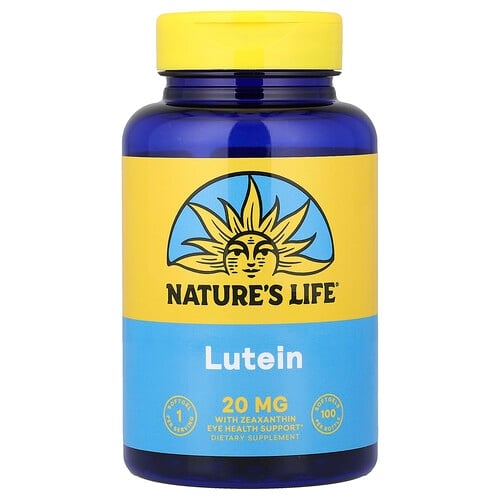 Nature S Life Lutein 100 Softgels product image