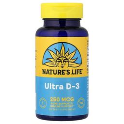 Nature S Life Ultra D 3 250 Mcg 100 Softgels