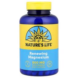 Nature S Life Renewing Magnesium 180 Vegcaps