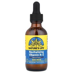 Nature S Life Revitalizing Vitamin K 2 Natural 500 Mcg 2 Fl Oz 59 Ml