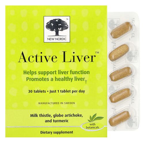 New Nordic Active Liver 30 Tablets product image