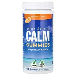 Natural Vitality Calm Gummies Orange 120 Gummies