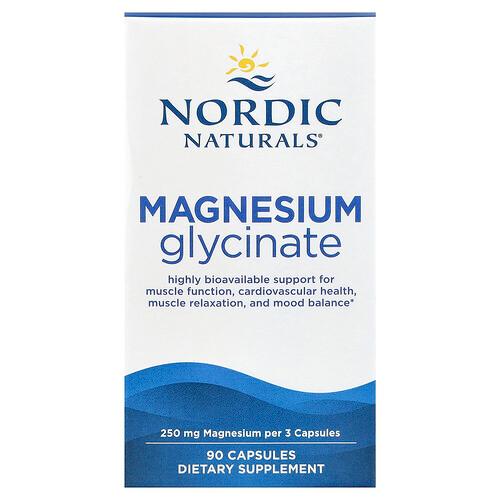 Nordic Naturals Magnesium Glycinate 90 Capsules 83 Mg Per Capsule product image